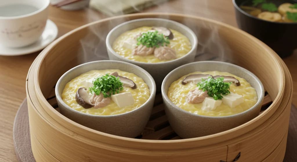 豆腐の二番だし蒸し